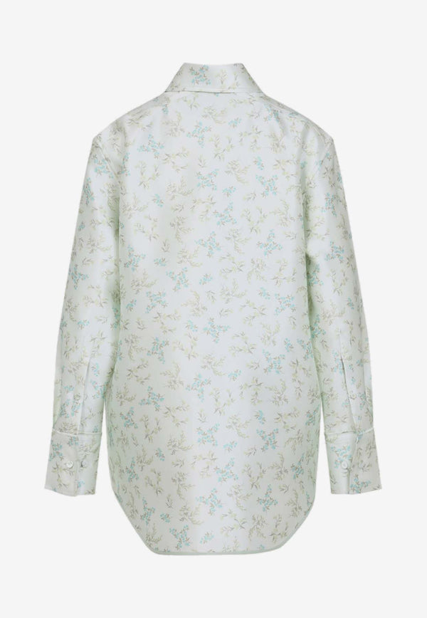 Floral Long-Sleeved Shirt