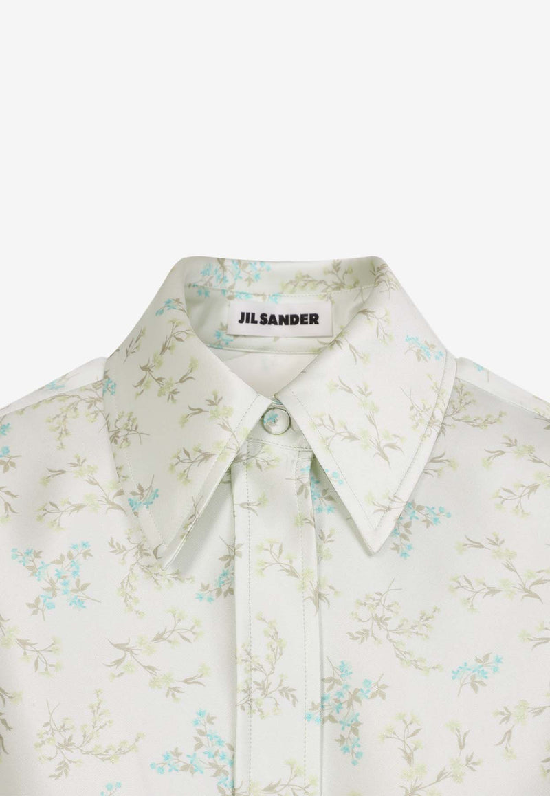 Floral Long-Sleeved Shirt