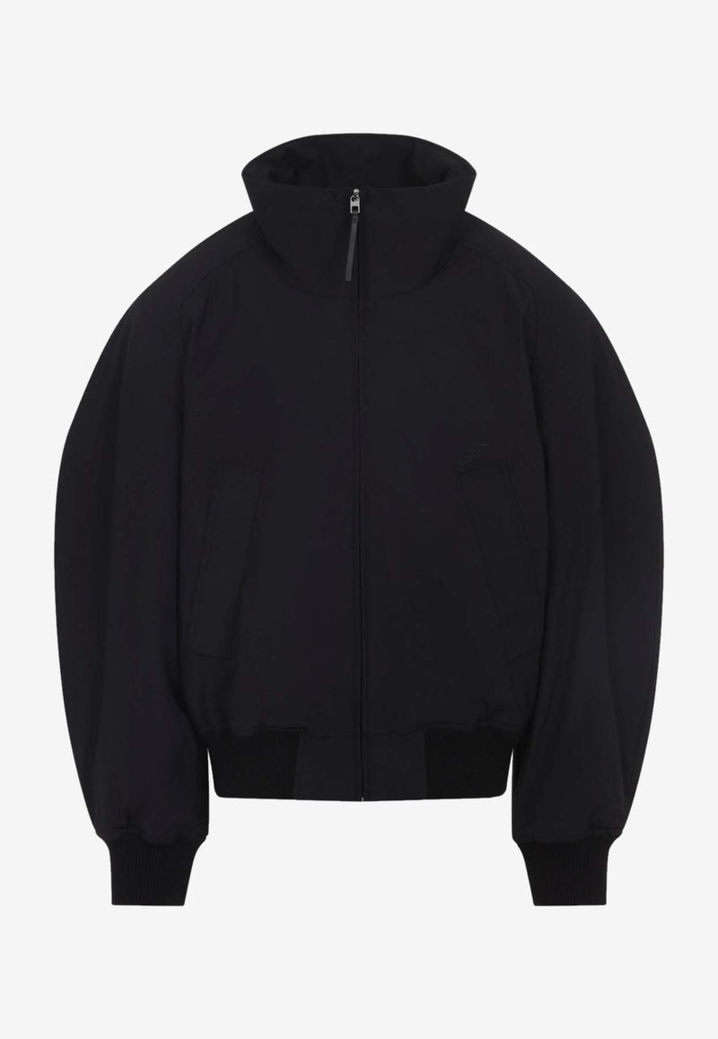 Aero Zip-Up Bomber Jacket