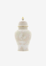 Ginori 1735 Large Oriente Italiano Meringa Potiche Vase Ivory 016RG02 FA5356LX0380G00135700