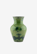 Ginori 1735 Small Oriente Italiano Ming Vase Green 016RG02 FG6132010250G00123600