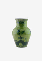 Ginori 1735 Small Oriente Italiano Ming Vase Green 016RG02 FG6132010250G00123600