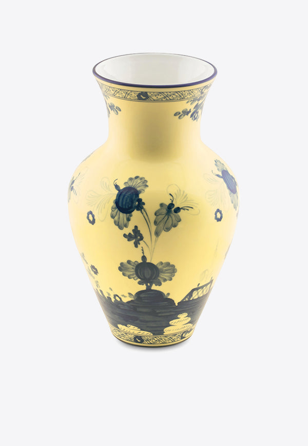 Ginori 1735 Large Oriente Italiano Ming Vase Yellow 016RG02 FG6133 01 0300 G00123900