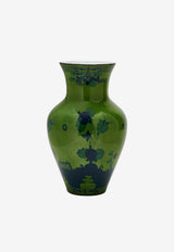 Ginori 1735 Large Oriente Italiano Ming Vase Green 016RG02 FG6133010300G00123600