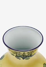 Ginori 1735 Large Oriente Italiano Ming Vase Yellow 016RG02 FG6133010300G00123900