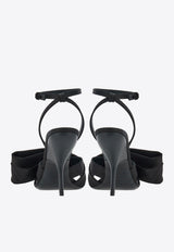 Salvatore Ferragamo Helena 105 Sandals With Asymmetric Bow 01F808 HELENA X5 T 763040 NERO