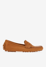 Salvatore Ferragamo Iside Driver Moccasins in Calfskin Brown 01F867 ISIDE 764252 SELLA/VICUNA