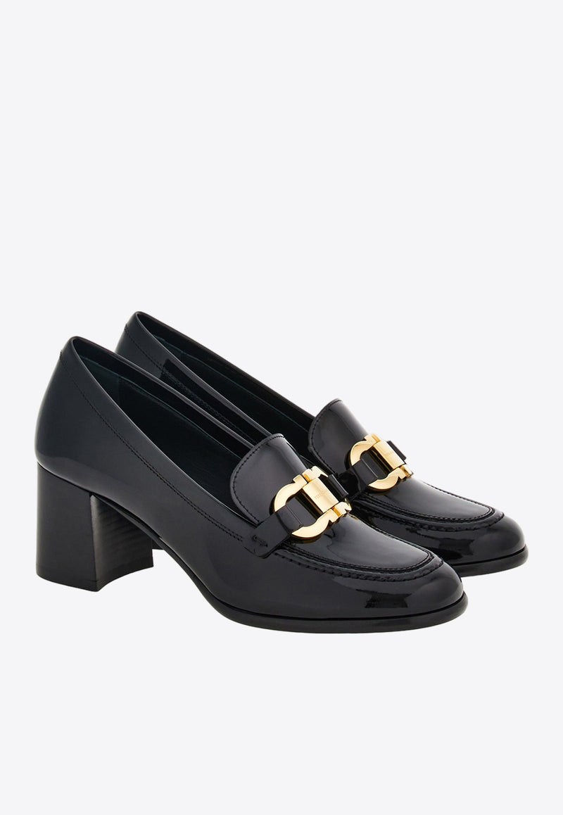 Salvatore Ferragamo Marlena 60 Loafers in Patent Leather 01H369 MARLENA 60 769316 NERO Black