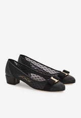 Ferragamo Vara Mesh 30 Pumps 01J562 VARA MESH 779581 NERO