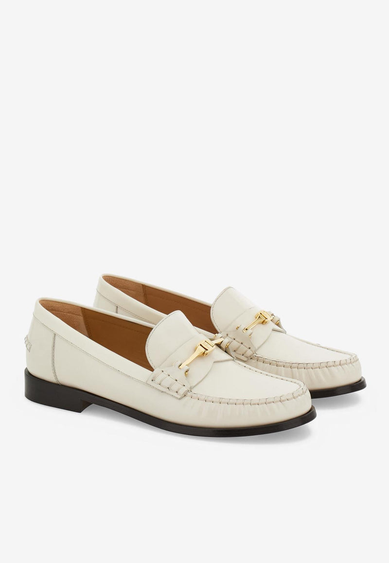 Ferragamo Harry Leather Loafers 01J656 HARRY 781011 MASCARPONE