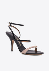 Ferragamo Ariel 95 Leather Sandals 01K044 ARIEL 95 782857 BALLET Black