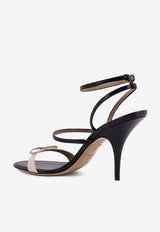 Ferragamo Ariel 95 Leather Sandals 01K044 ARIEL 95 782857 BALLET Black