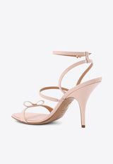 Ferragamo Ariel 95 Leather Sandals 01K044 ARIEL 95 782881 BALLET Pink