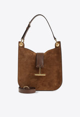 Small Tara Suede Crossbody Bag