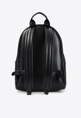 Calf Leather Zip Backpack
