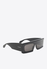 Square-Frame Logo Sunglasses