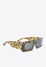 Havana Square Logo Sunglasses
