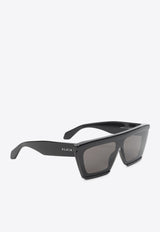 Geometric Logo Sunglasses