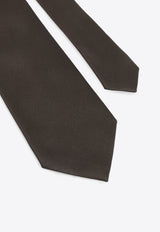 Brand Label Silk Tie