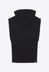 Sleeveless Hooded Sweatshirt