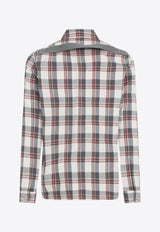 Plaid Check Long-Sleeved Shirt
