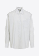 Above Long-Sleeved Stripe Shirt