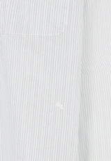 Above Long-Sleeved Stripe Shirt