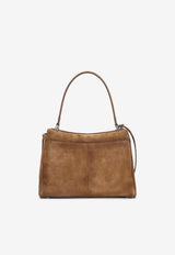 Small Rodeo Suede Top Handle Bag