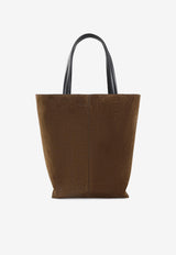 Pot Cabas Suede Tote Bag