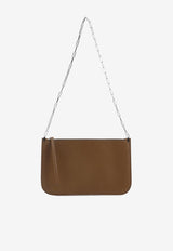 Slip Suede Chain Shoulder Bag