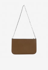 Slip Suede Chain Shoulder Bag