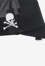 Japan Skull Embroidery Cap