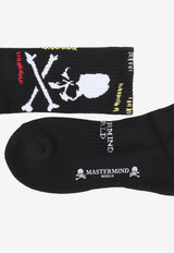 Skull Stitch Crew Socks