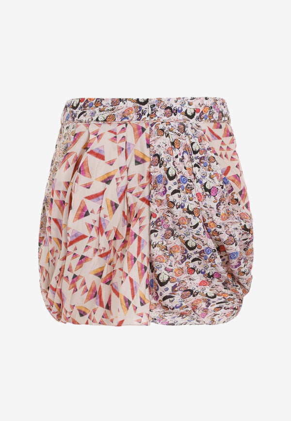 Lovia Print Mini Skirt