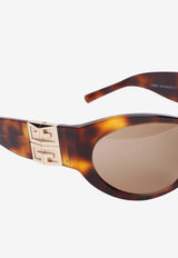 4G Havana Print Sunglasses