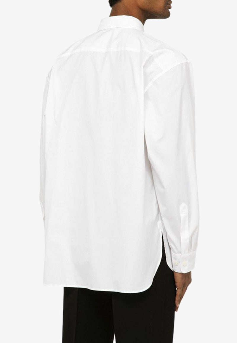 Dries Van Noten Long-Sleeved Croom Shirt 0207138329/O_DRVNO-001 White