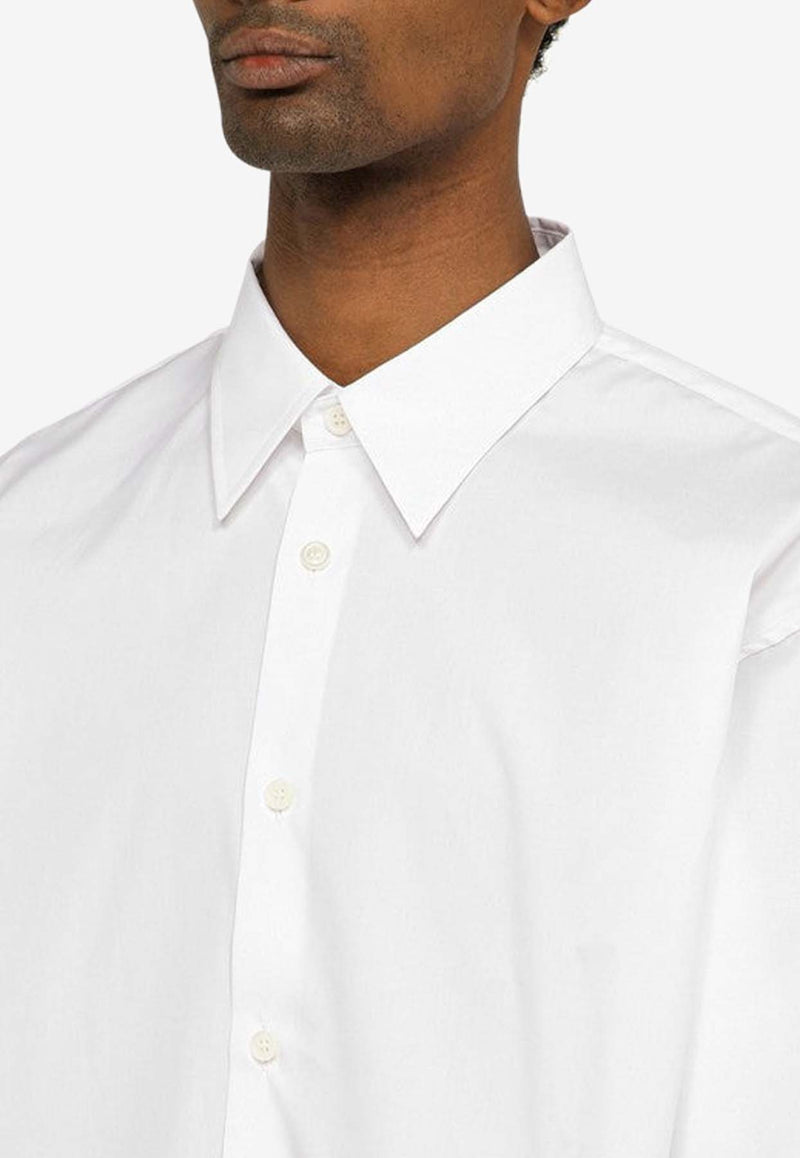 Dries Van Noten Long-Sleeved Croom Shirt 0207138329/O_DRVNO-001 White