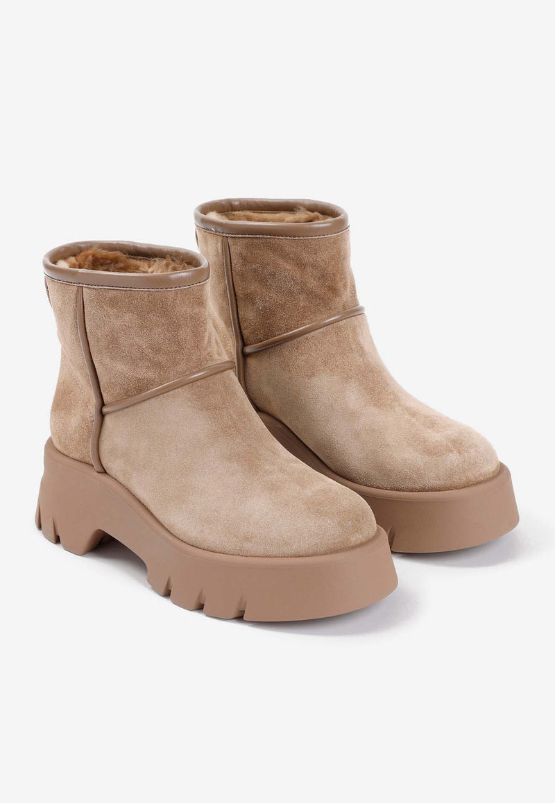 Stormy Suede Ankle Boots