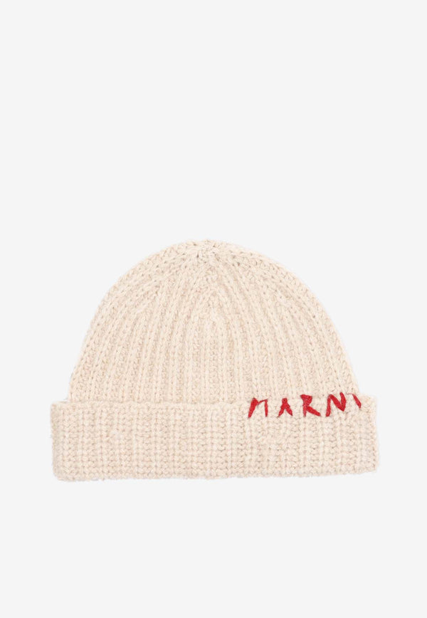 Logo Wool Beanie