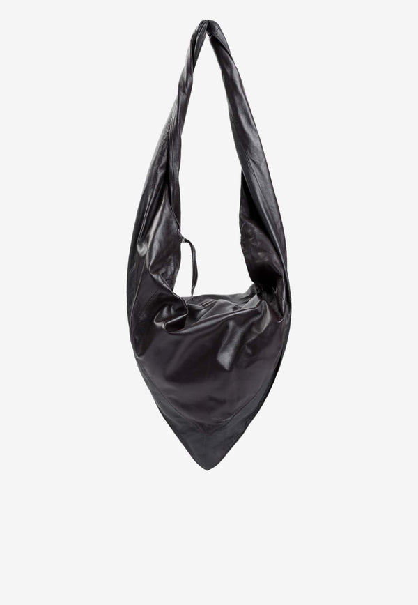 Scarf Shoulder Bag in Nappa Leather