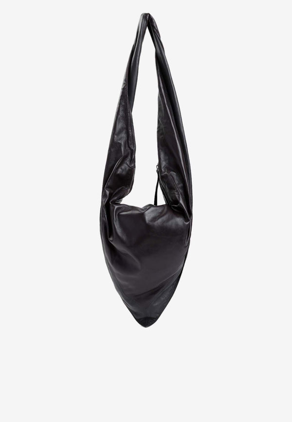 Scarf Shoulder Bag in Nappa Leather