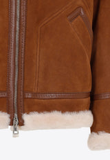 Shearling Leather Coat