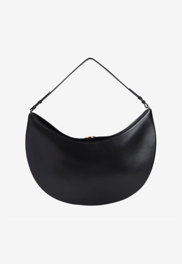 Large Ovalo Calf Leather Hobo Bag