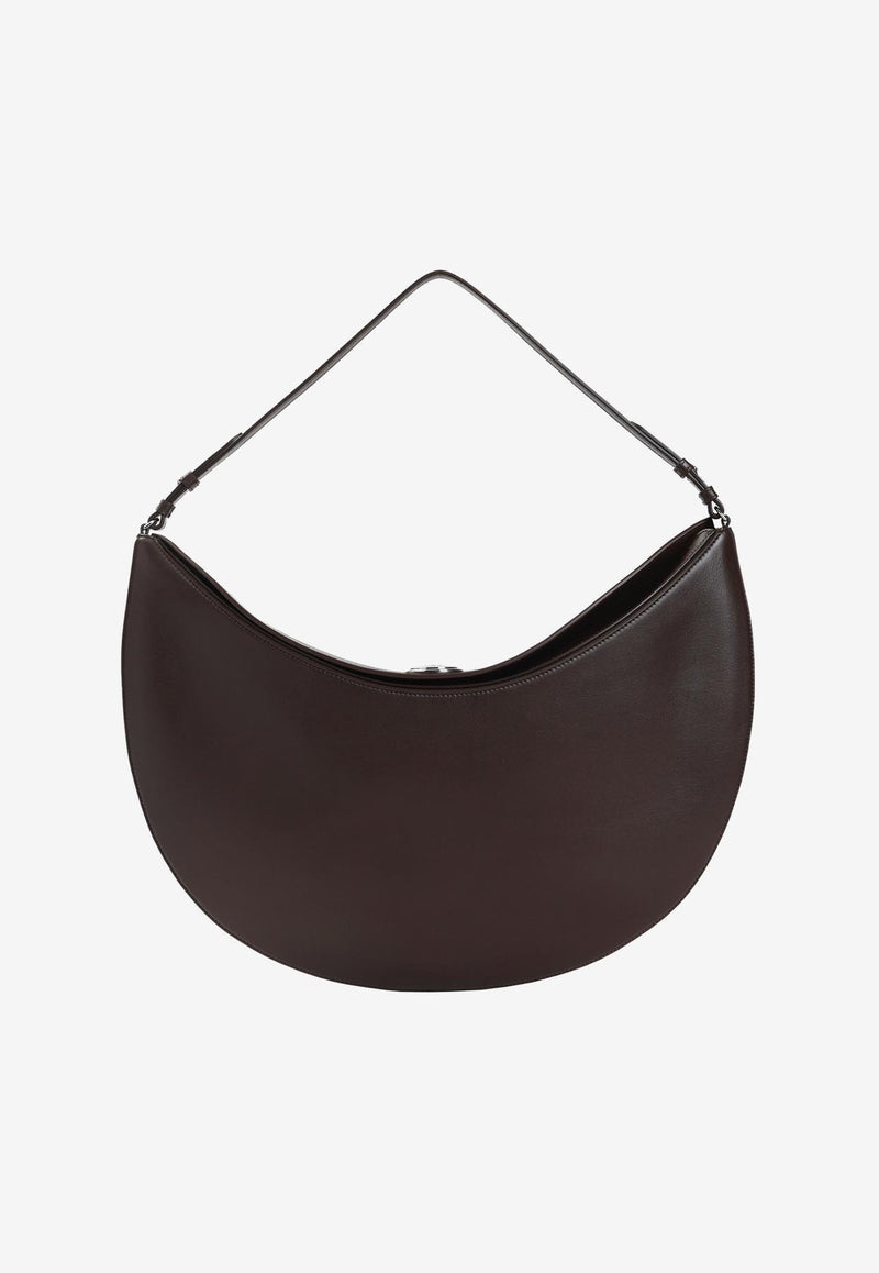 Large Ovalo Calf Leather Hobo Bag