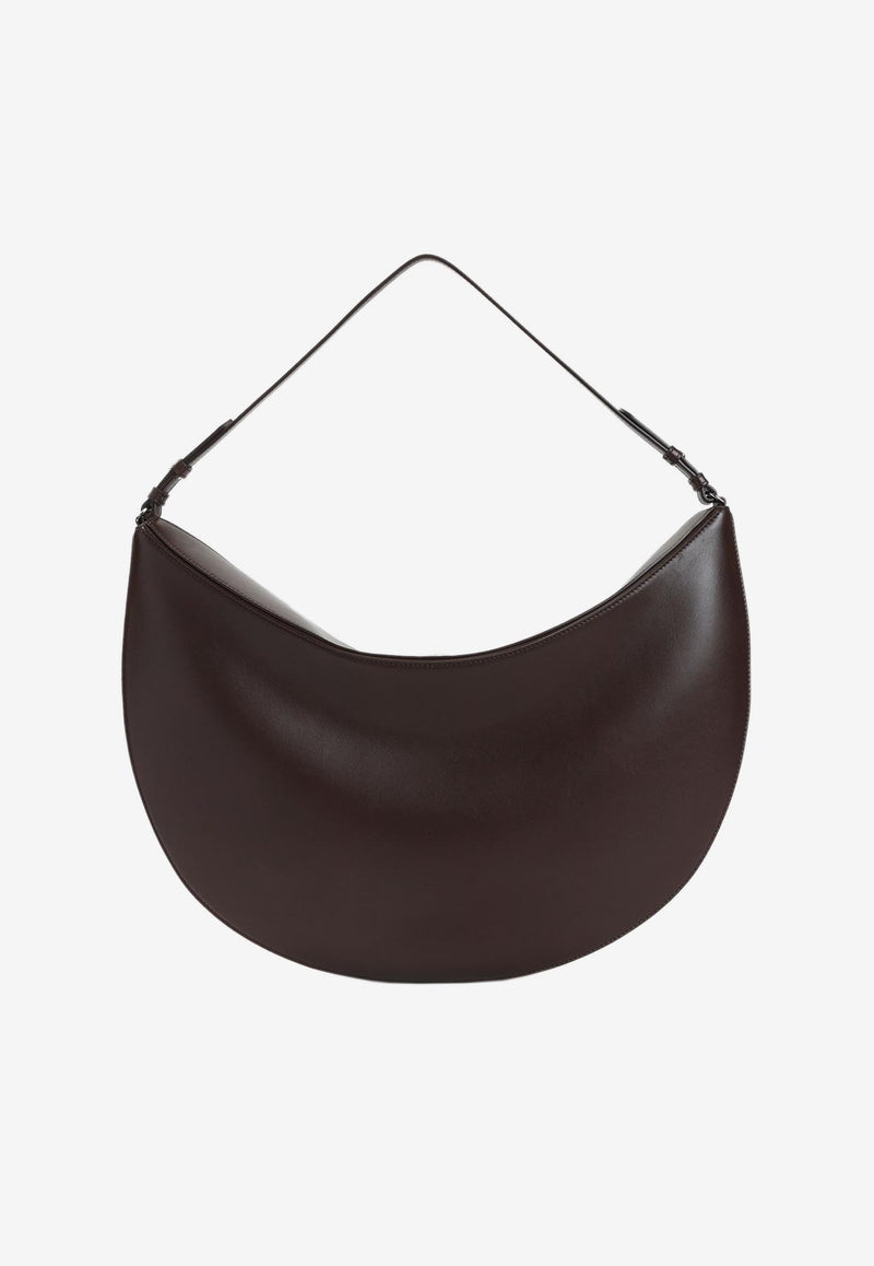 Large Ovalo Calf Leather Hobo Bag