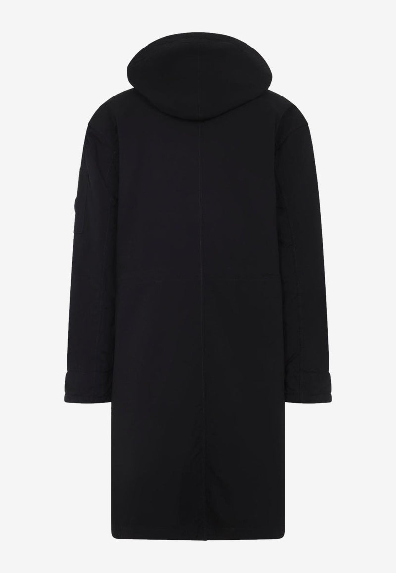 Signature Lens Padded Long Parka