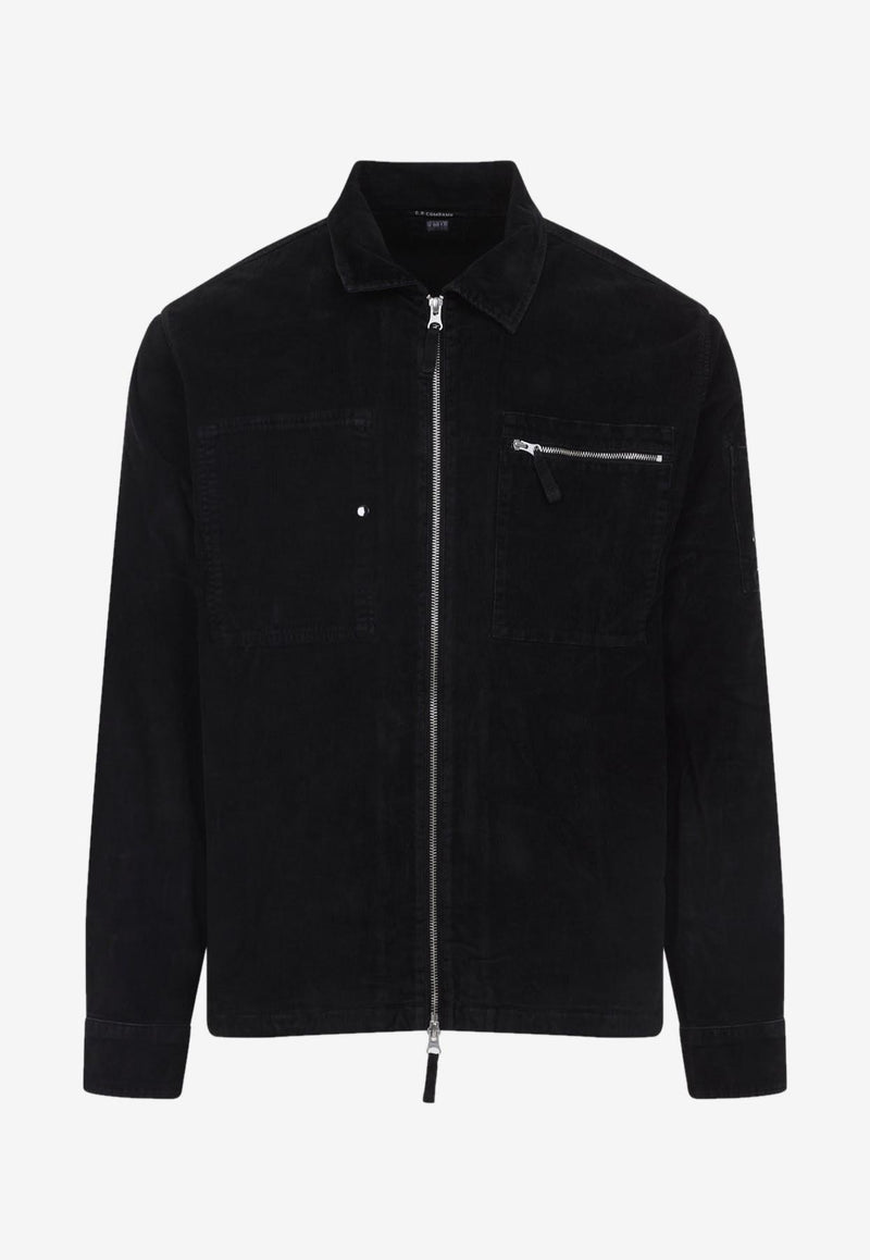 Signature Lens Corduroy Overshirt