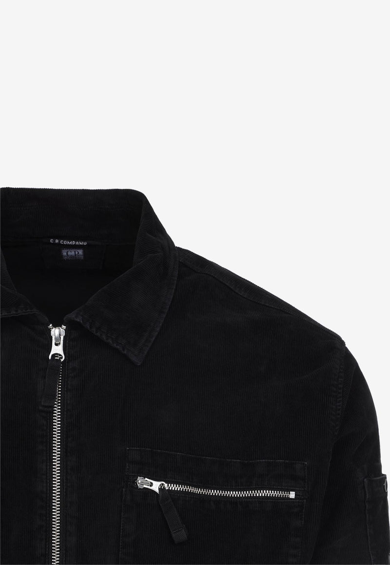 Signature Lens Corduroy Overshirt