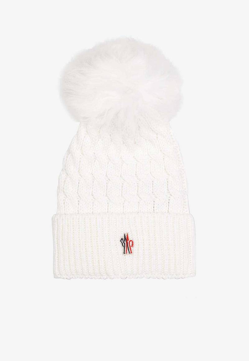 Logo-Patch Wool Beanie