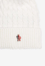 Logo-Patch Wool Beanie